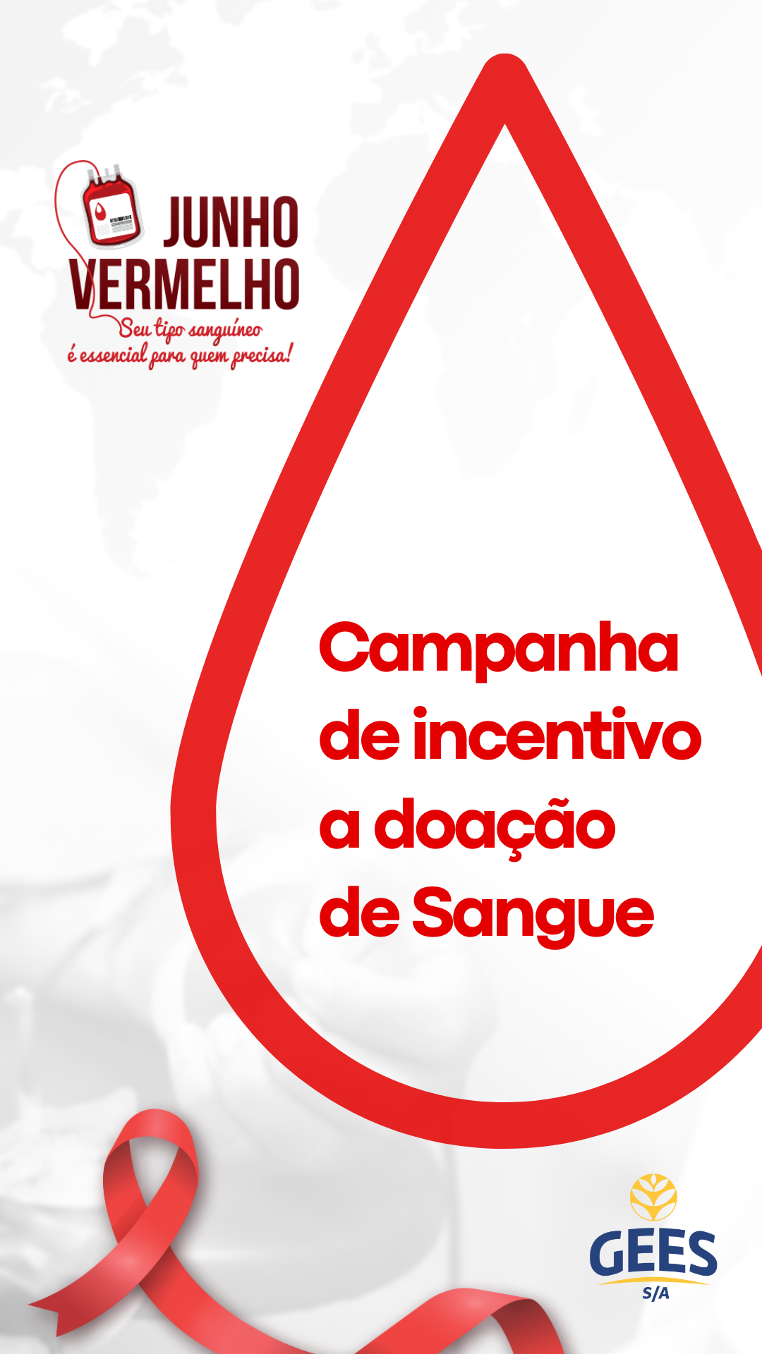 CAMPANHA DE INCENTIVO A DOAÇÃO DE SANGUE