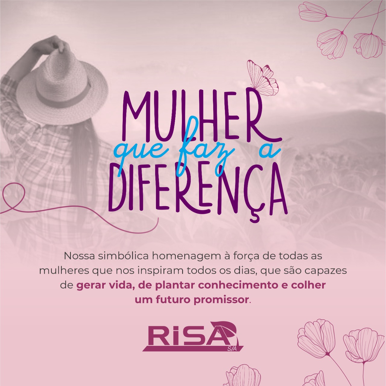 Desejamos a todas um Feliz dia das Mulheres.