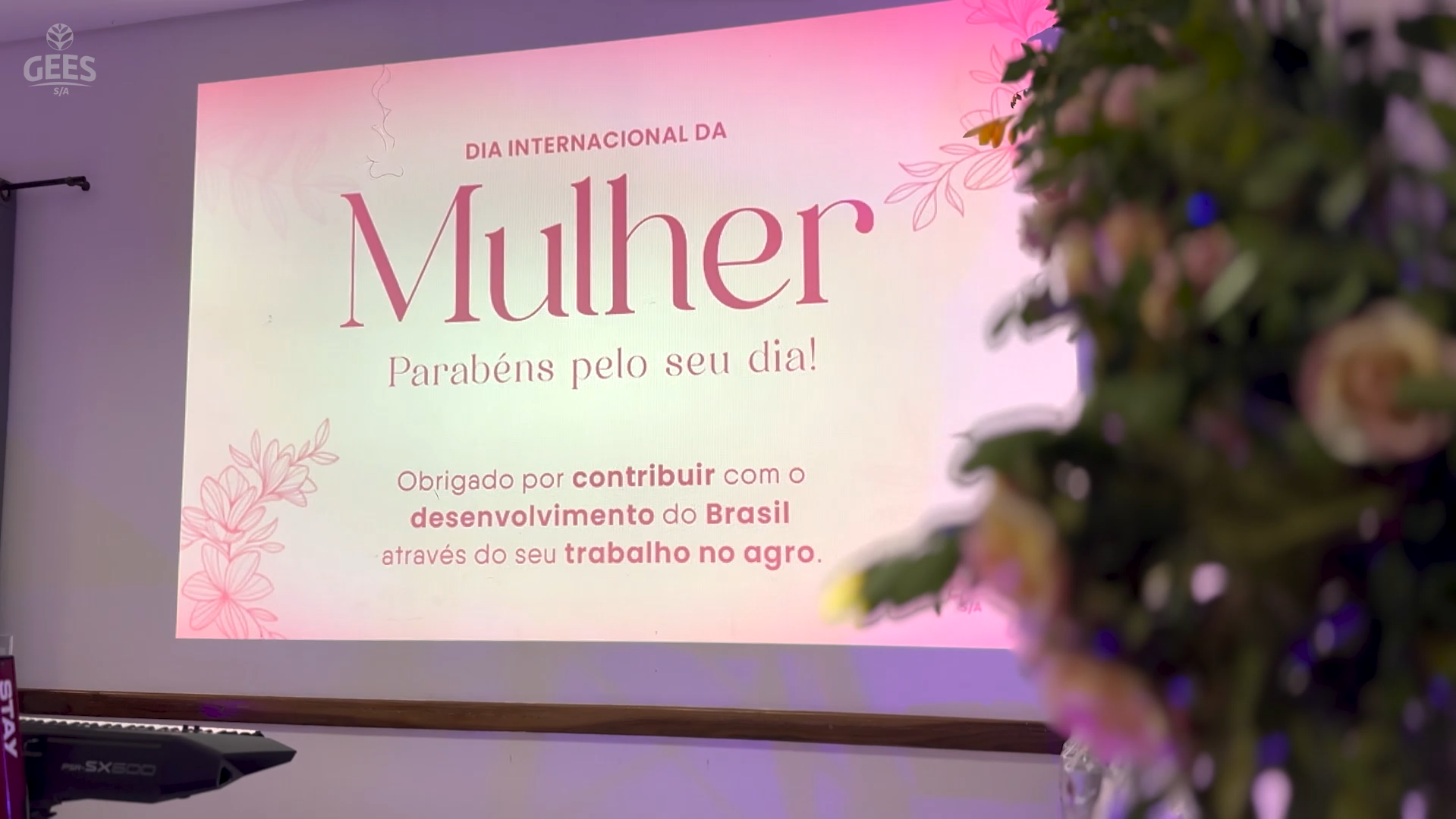 Dia das Mulheres GEES S/A