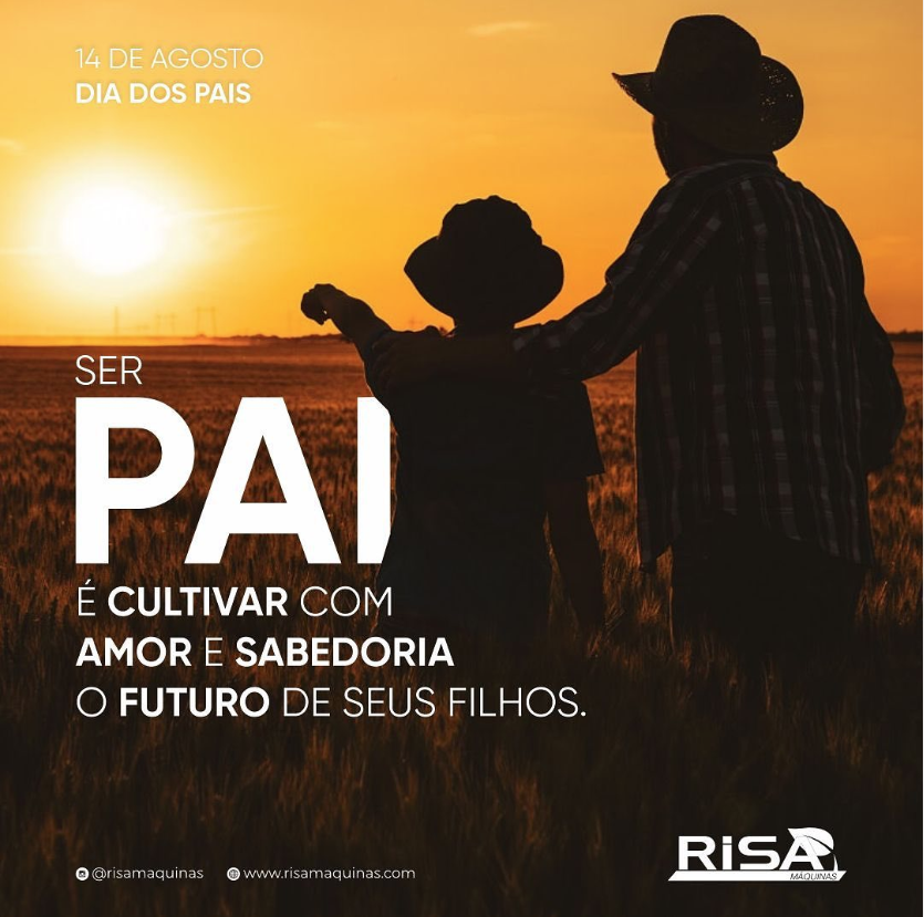 Feliz dia dos Pais.