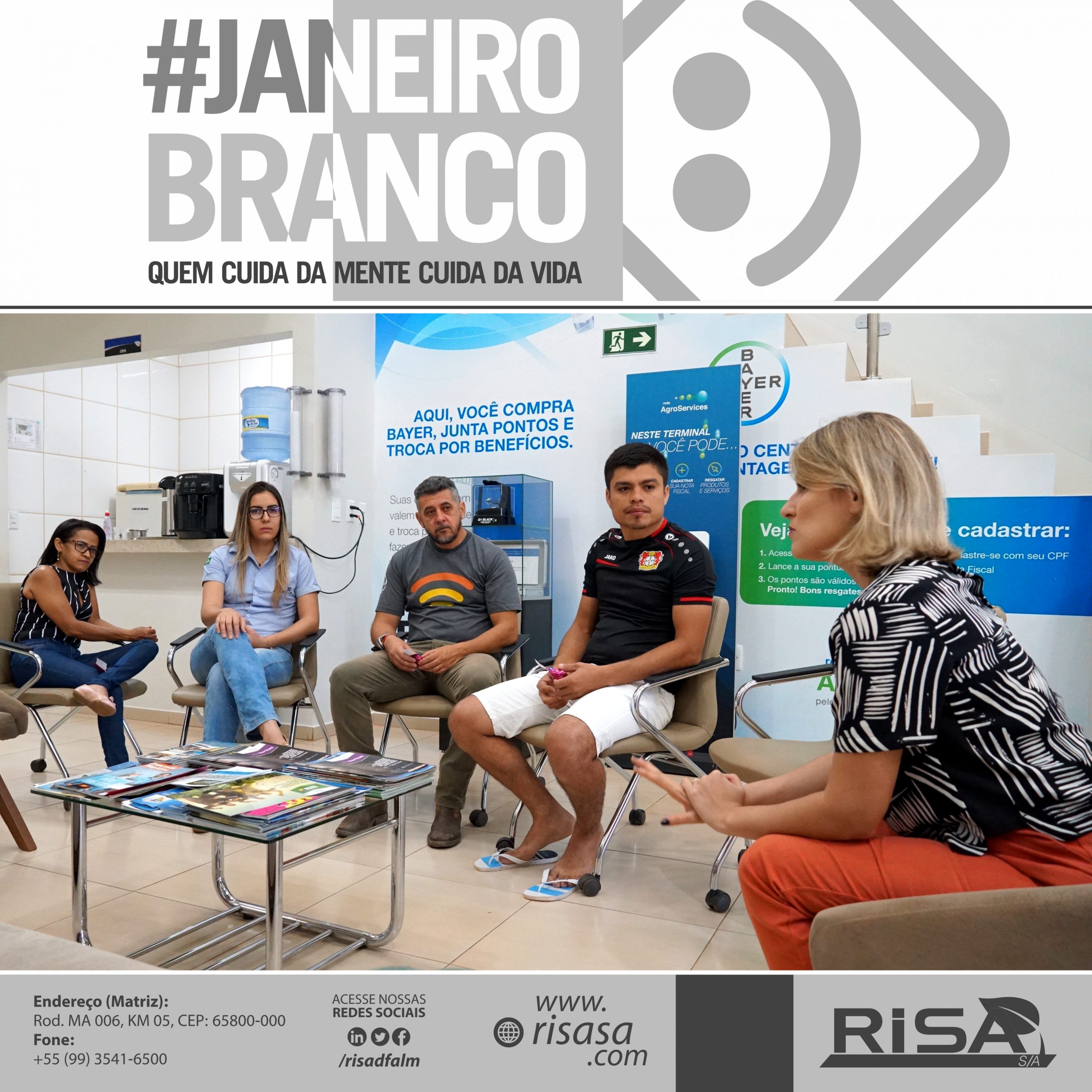 Palestras Janeiro Branco