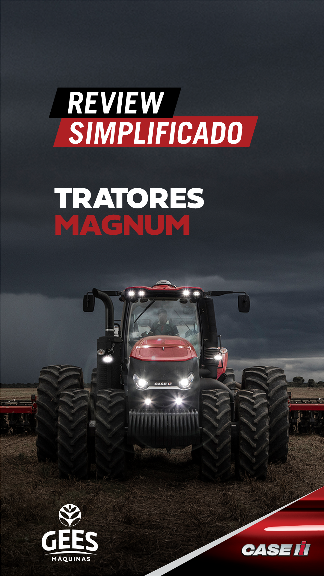 REVIEW SIMPLIFICADO TRATORES MAGNUM CASE IH