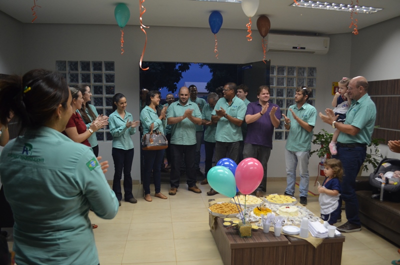 RISA comemora aniversário do seu Diretor Presidente, José Gorgen, com muita confraternização