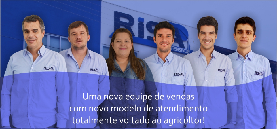 RISA Defensivos apresenta sua nova equipe de vendas