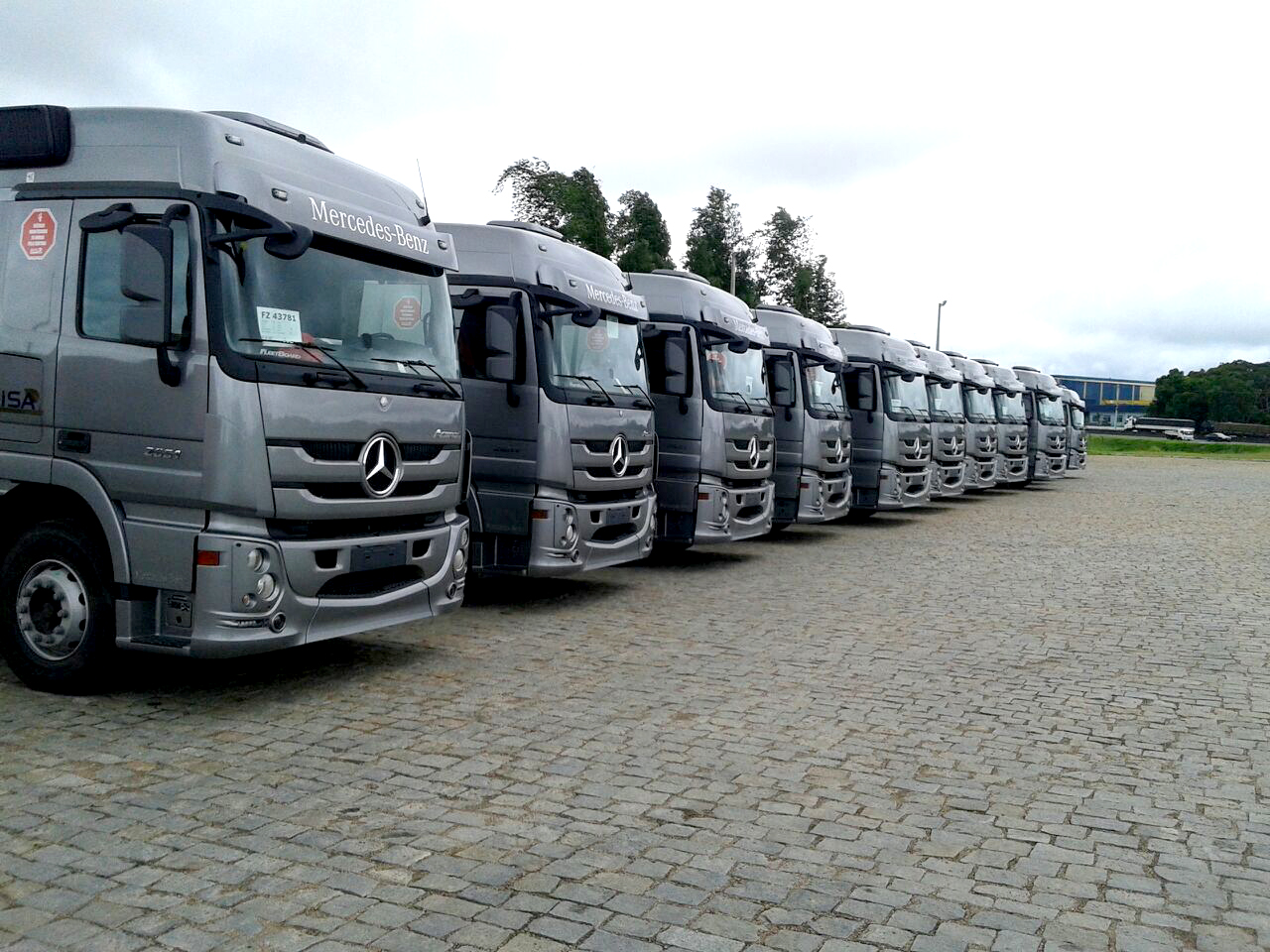 Risa faz aquisição de 102 Mercedes Actros 510 novos