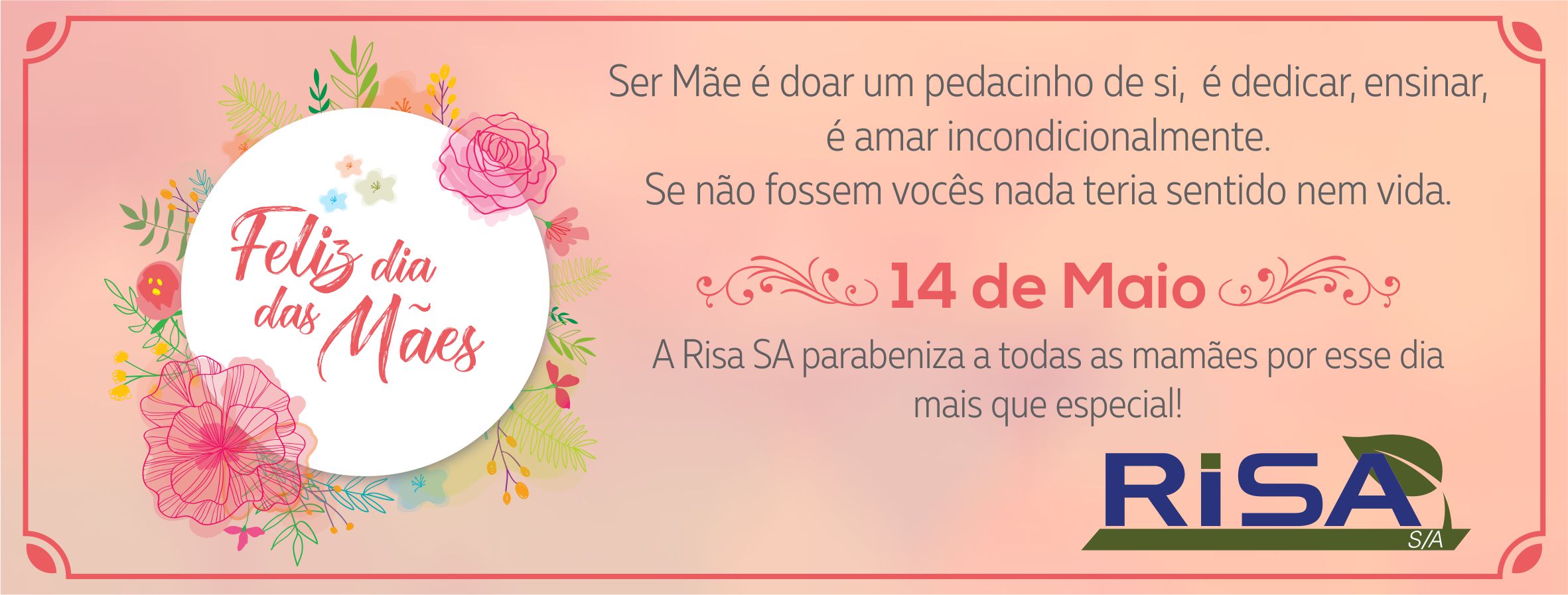 Risa promove momento especial para as colaboradoras mamães