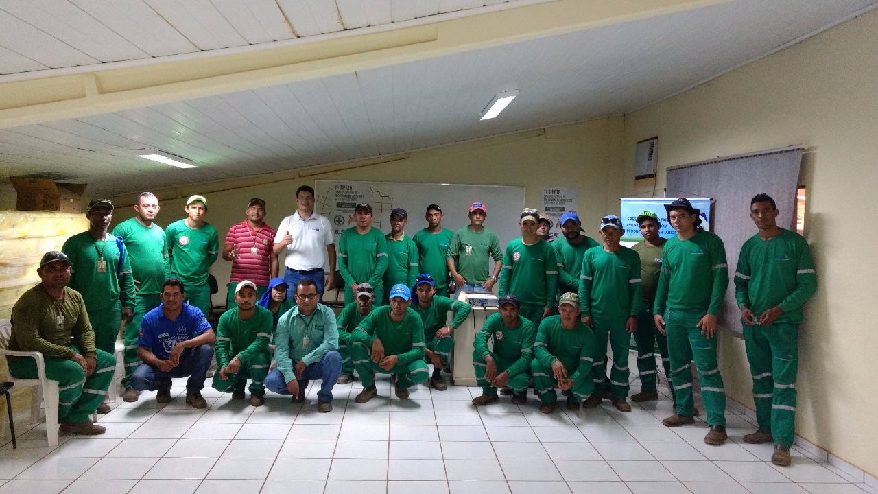 Syngenta realiza palestra sobre o uso correto e seguro de Defensivos Agrícola para os colaboradores da Faz. Tunísia