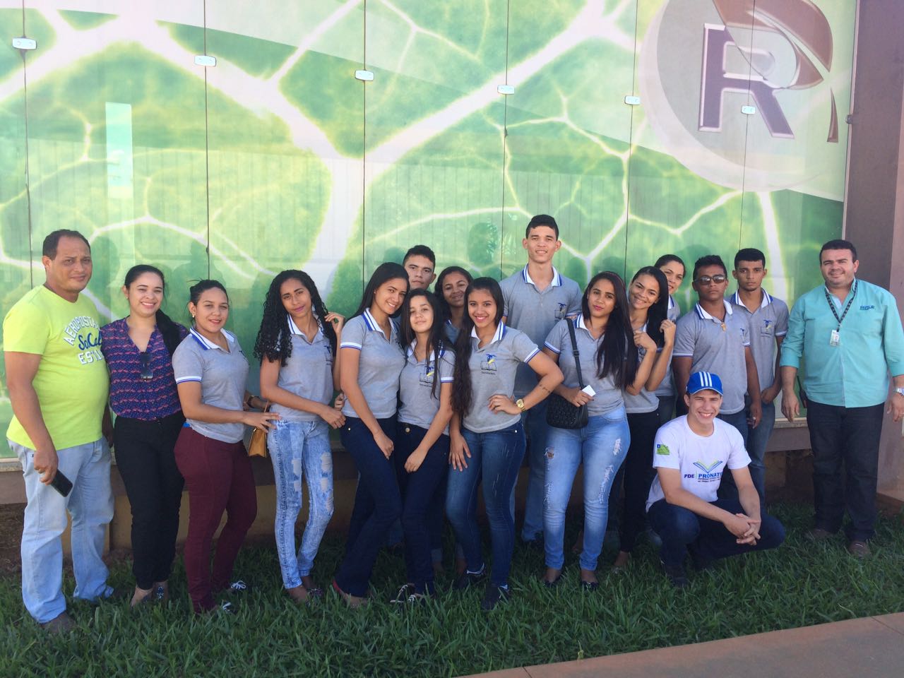 Visita da Turma Técnica em Secretariado, do CETI Maria Pires Lima no complexo RISA em Uruçuí – PI